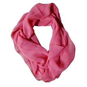 Coral Lightweight Scarf 75" Long